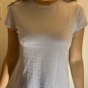 brandy melville plain lavender shirt
